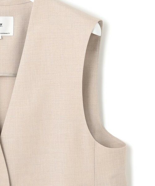 23区 / ニジュウサンク その他アウター | 【洗える】トリアセスラブストレッチ ジレ | 詳細11