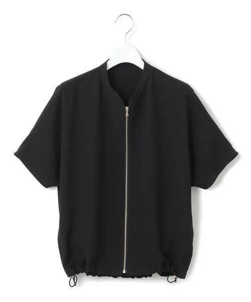 23区 / ニジュウサンク ブルゾン | 【一部店舗限定/吸水速乾/UVカット/接触冷感】ストレッチジョーゼット フレンチスリーブ ブルゾン | 詳細3