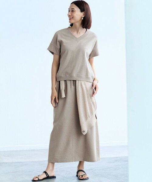 23区 / ニジュウサンク カットソー | 【SLOW/WEB限定】ラスティックテリー Vネック カットソー | 詳細5