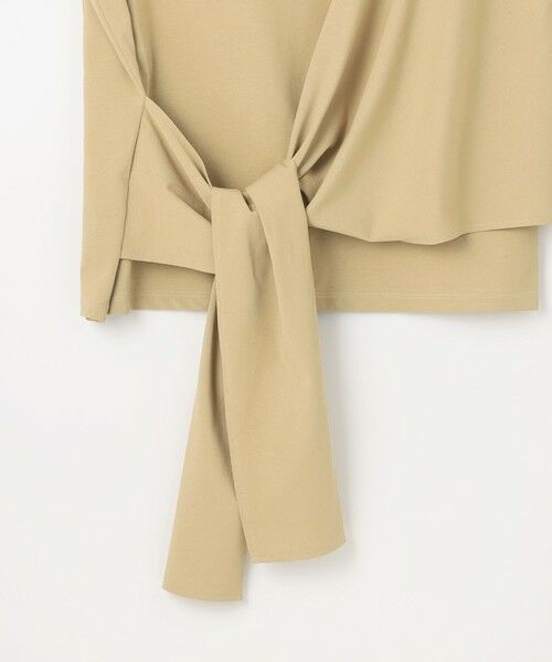 23区 / ニジュウサンク カットソー | 【SLOW/一部店舗限定】ライトツイストコットン サッシュデザイン Tシャツ | 詳細11