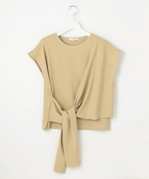 23区 / ニジュウサンク カットソー | 【SLOW/一部店舗限定】ライトツイストコットン サッシュデザイン Tシャツ | 詳細7