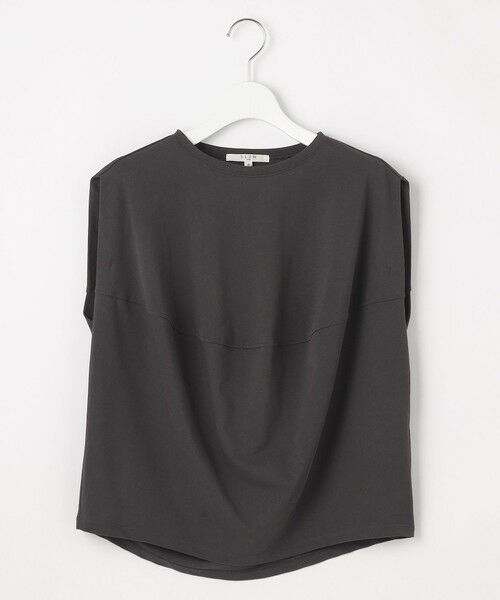 23区 / ニジュウサンク カットソー | 【SLOW/一部店舗限定】ライトツイストコットン 切り替えデザイン Tシャツ | 詳細4