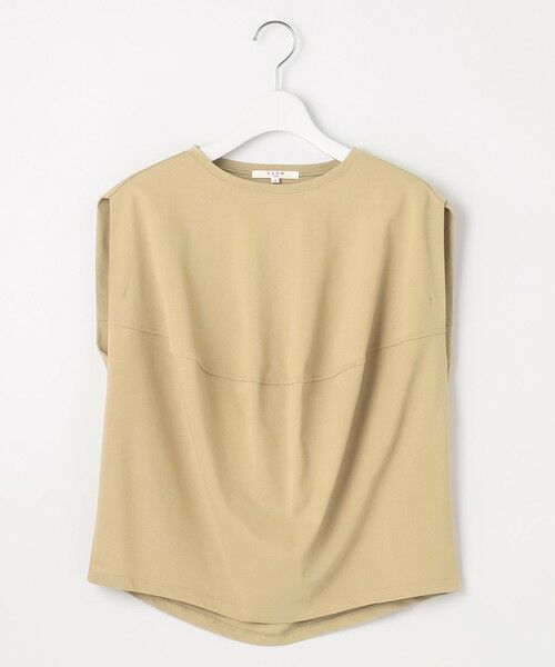 23区 / ニジュウサンク カットソー | 【SLOW/一部店舗限定】ライトツイストコットン 切り替えデザイン Tシャツ | 詳細5