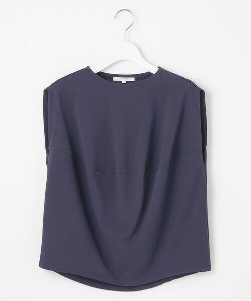 23区 / ニジュウサンク カットソー | 【SLOW/一部店舗限定】ライトツイストコットン 切り替えデザイン Tシャツ | 詳細6