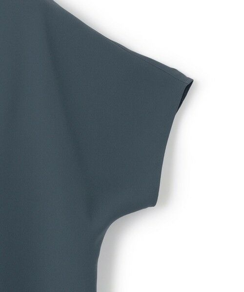 23区 / ニジュウサンク カットソー | 【吸水速乾/UVカット/接触冷感】ストレッチジョーゼット バンドカラー カットソー | 詳細11