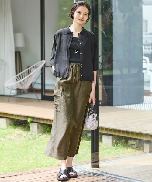 23区 / ニジュウサンク ニット・セーター | 【SLOW/一部店舗限定】シアーサマー ニット | 詳細4