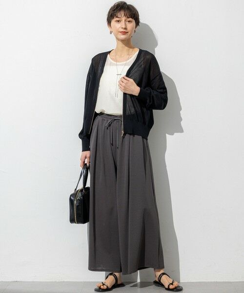 23区 / ニジュウサンク ブルゾン | 【洗える】ライトシアーニット ブルゾン | 詳細12