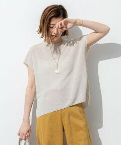 23区 / ニジュウサンク ニット・セーター | 【洗える】シャイニーシアー オーバーサイズ ニット