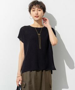 23区 / ニジュウサンク ニット・セーター | 【洗える】シャイニーシアー オーバーサイズ ニット