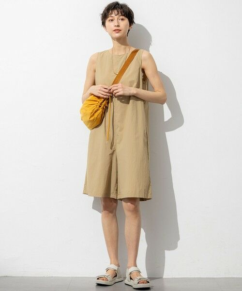 23区 / ニジュウサンク サロペット・オールインワン | 【SLOW/一部店舗限定】UVカット/撥水/接触冷感 ナイロンタスランタフタ オールインワン | 詳細3