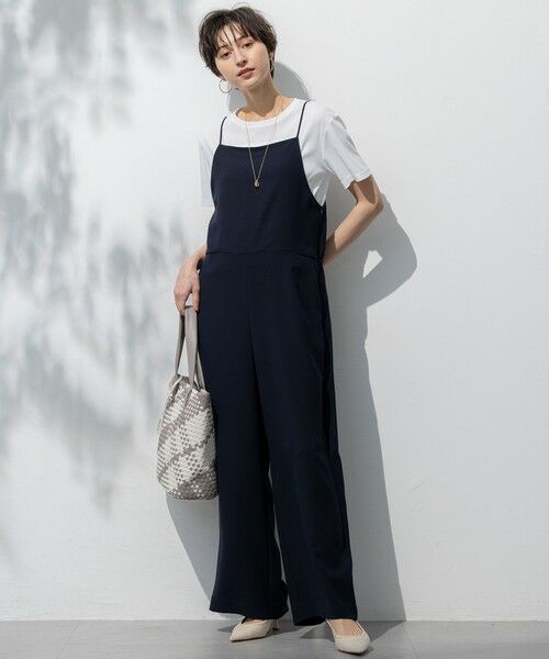 23区 / ニジュウサンク サロペット・オールインワン | 【一部店舗限定/吸水速乾/UVカット/接触冷感/洗える】ストレッチジョーゼット オールインワン | 詳細22