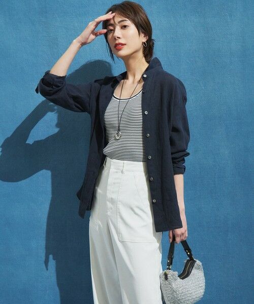 23区 / ニジュウサンク その他パンツ | 【吸水速乾/UVカット/洗える】ボディシェルドライオックス ベイカー パンツ | 詳細3