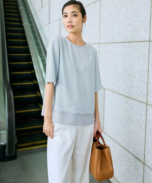 23区 / ニジュウサンク その他パンツ | 【吸水速乾/UVカット/洗える】ボディシェルドライオックス ベイカー パンツ | 詳細5