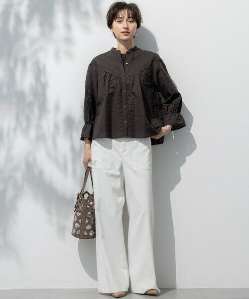 23区 / ニジュウサンク その他パンツ | 【吸水速乾/UVカット/洗える】ボディシェルドライオックス ベイカー パンツ | 詳細8