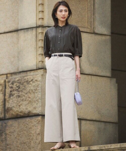 23区 / ニジュウサンク その他パンツ | 【吸水速乾/UVカット/洗える】ボディシェルドライオックス ベイカー パンツ | 詳細13