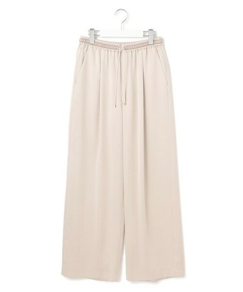 23区 / ニジュウサンク その他パンツ | 【Oggi9月号掲載/撥水加工】スムースサテン タック ワイド パンツ | 詳細10
