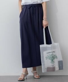 23区 / ニジュウサンク ミニ・ひざ丈スカート | 【SLOW/WEB限定】ラスティックテリー ナロー スカート