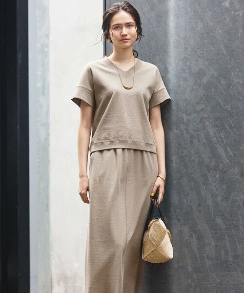 23区 / ニジュウサンク ミニ・ひざ丈スカート | 【SLOW/WEB限定】ラスティックテリー ナロー スカート | 詳細11