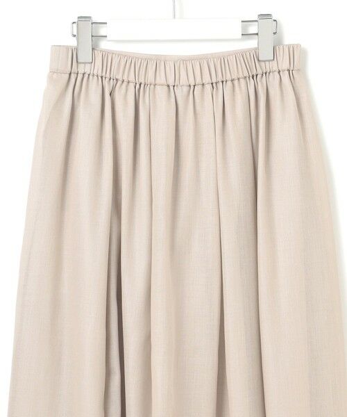 23区 / ニジュウサンク ミニ・ひざ丈スカート | 【洗える】ソフトシアーフィルム タック スカート | 詳細11
