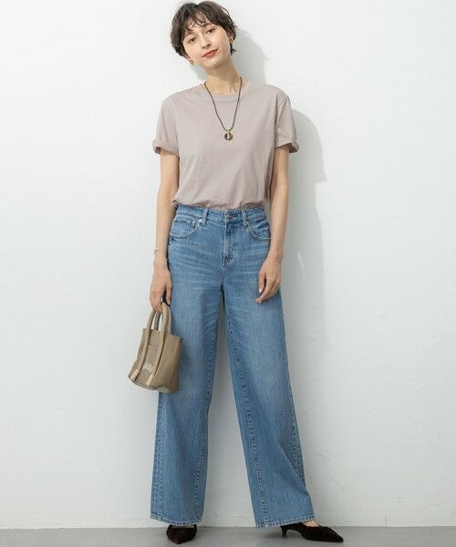 23区 / ニジュウサンク カットソー | 【洗える】コンパクトヤーン スムース Tシャツ | 詳細16