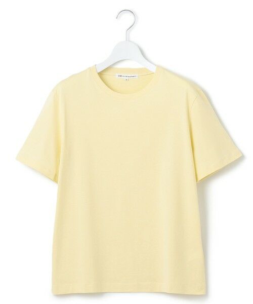 セール】 【洗える】コンパクトヤーン スムース Tシャツ