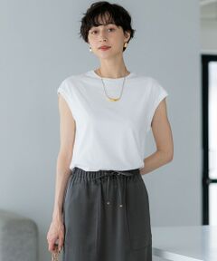 【新品】23区　ニジュウサンク　エディターズチュニックTシャツ　ラベンダー　38 中古・古着通販】23区 (ニジュウサンク) チュニックブラウス