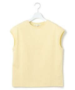 23区 / ニジュウサンク カットソー | 【洗える】コンパクトヤーン フレンチスリーブ Tシャツ