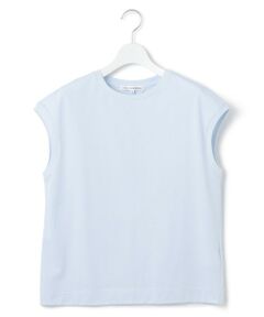 23区 / ニジュウサンク カットソー | 【洗える】コンパクトヤーン フレンチスリーブ Tシャツ