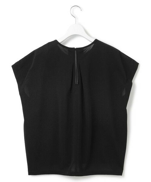 23区 / ニジュウサンク カットソー | 【接触冷感/洗える】ツイストコットンプレーティング タックデザイン カットソー | 詳細11