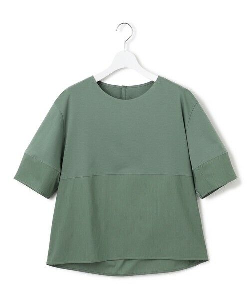 23区 / ニジュウサンク カットソー | 【洗える】シルエットスムースコンビ バックフレア カットソー | 詳細7