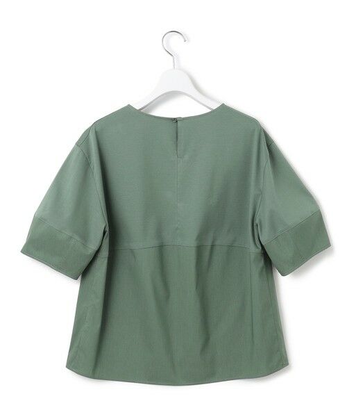 23区 / ニジュウサンク カットソー | 【洗える】シルエットスムースコンビ バックフレア カットソー | 詳細8