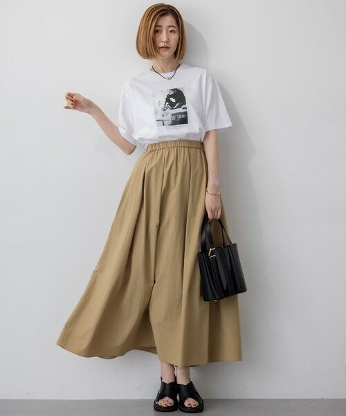 23区 / ニジュウサンク カットソー | 【洗える】JANE PACKERコラボ フォトプリント Tシャツ | 詳細10