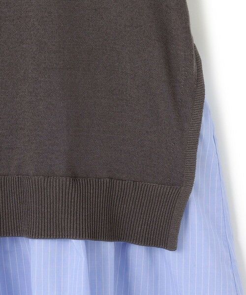 23区 / ニジュウサンク ニット・セーター | 【洗える】レイヤードデザイン ニット | 詳細8