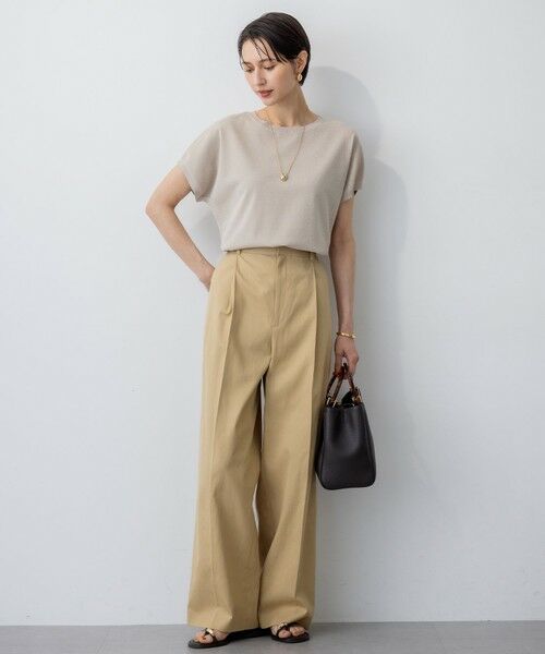 23区 / ニジュウサンク ニット・セーター | 【洗える】レーヨンポリエステルストレッチ プルオーバー ラメニット | 詳細4