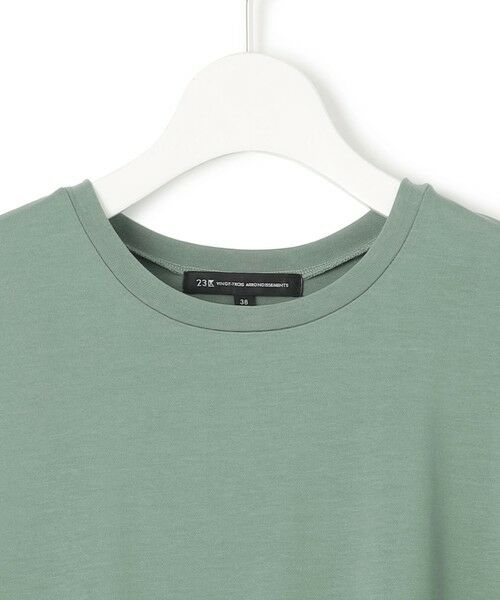 23区 / ニジュウサンク ロング・マキシ丈ワンピース | 【Oggi8月号掲載/接触冷感/洗える】ツイストコットンプレーティング スリーブレスワンピース | 詳細16