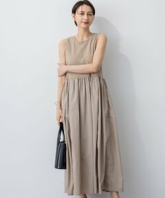 23区 / ニジュウサンク ロング・マキシ丈ワンピース | 【Oggi8月号掲載/洗える】ニットレイヤード ワンピース