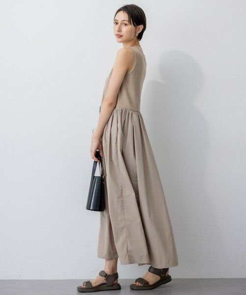 【最終値下げ】新品 ・1枚でコーデ完成✴︎ツイードレイヤードニットワンピース o.yoko21 ニットワンピ🥰 今年の1月にも同じワンピをアップして