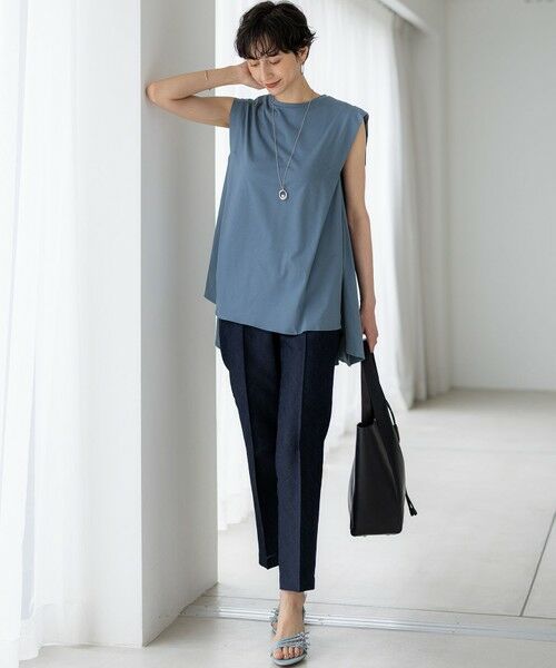 23区 / ニジュウサンク セットアップ | 【一部店舗限定/洗える】リネンライクジャカード セットアップ | 詳細23