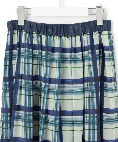 23区 / ニジュウサンク ミニ・ひざ丈スカート | 【WEB&一部店舗限定/洗える】手書き風チェックプリント ギャザー スカート | 詳細18