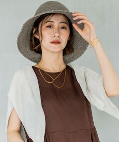 23区 / ニジュウサンク ネックレス・ペンダント・チョーカー | 【Oggi10月号掲載】ダブルチェーン ネックレス