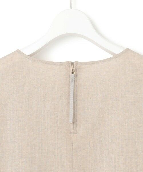 23区 / ニジュウサンク シャツ・ブラウス | 【洗える】トリアセスラブストレッチ フレンチスリーブ ブラウス | 詳細11