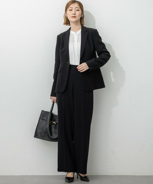 23区 / ニジュウサンク シャツ・ブラウス | ライトバックサテンアムンゼン ギャザーブラウス | 詳細2