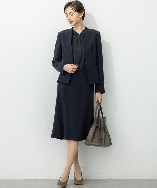 23区 / ニジュウサンク シャツ・ブラウス | ライトバックサテンアムンゼン ギャザーブラウス | 詳細14