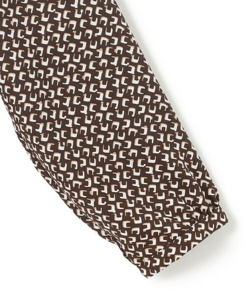 23区 / ニジュウサンク シャツ・ブラウス | 【洗える】モダンジオメトリックプリント ブラウス | 詳細8