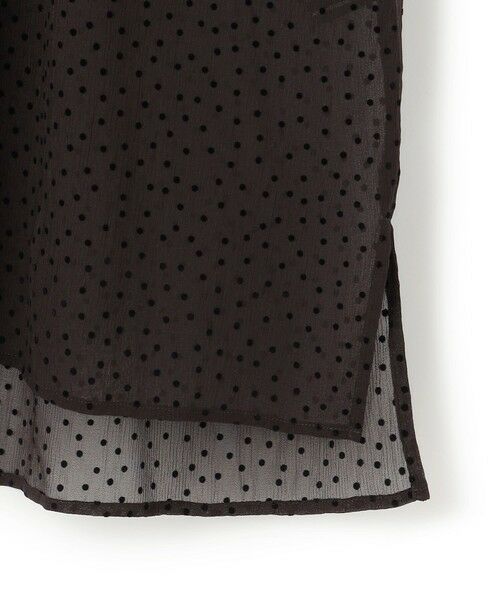 23区 / ニジュウサンク シャツ・ブラウス | 【洗える】ドットフロッキー ボリュームスリーブ ブラウス | 詳細10