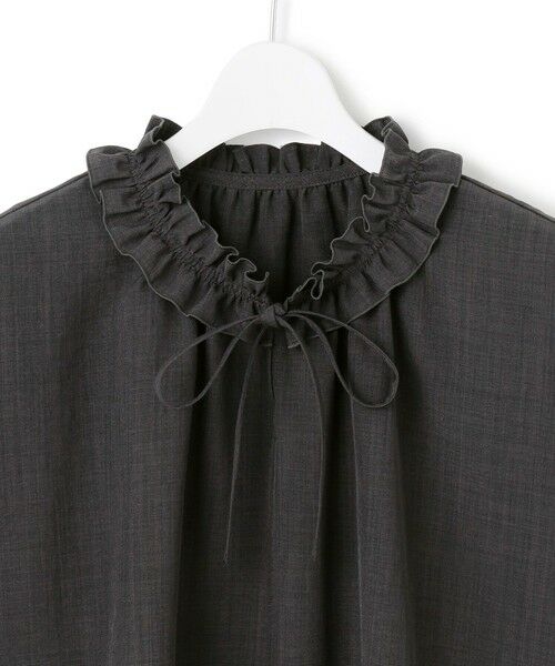 23区 / ニジュウサンク シャツ・ブラウス | 【WEB&一部店舗限定】ライトタンブラー ギャザー フリル ブラウス | 詳細4