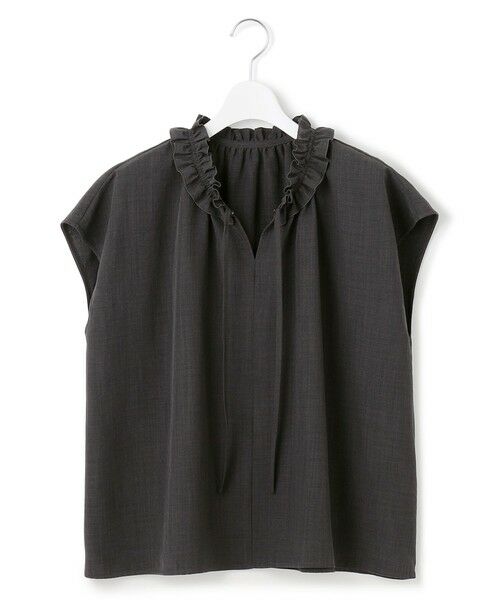 23区 / ニジュウサンク シャツ・ブラウス | 【WEB&一部店舗限定】ライトタンブラー ギャザー フリル ブラウス | 詳細5