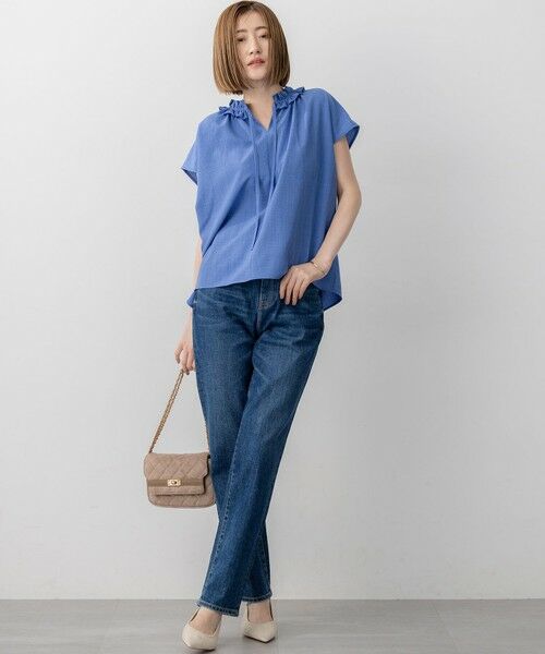 23区 / ニジュウサンク シャツ・ブラウス | 【WEB&一部店舗限定】ライトタンブラー ギャザー フリル ブラウス | 詳細19