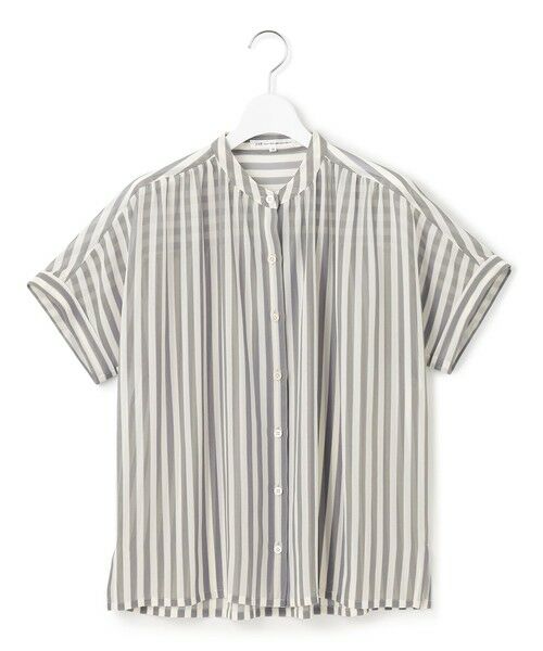 23区 / ニジュウサンク シャツ・ブラウス | 【WEB&一部店舗限定/洗える】ストライププリント シフォン ブラウス | 詳細3