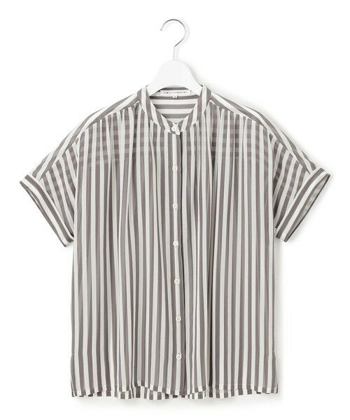 23区 / ニジュウサンク シャツ・ブラウス | 【WEB&一部店舗限定/洗える】ストライププリント シフォン ブラウス | 詳細6
